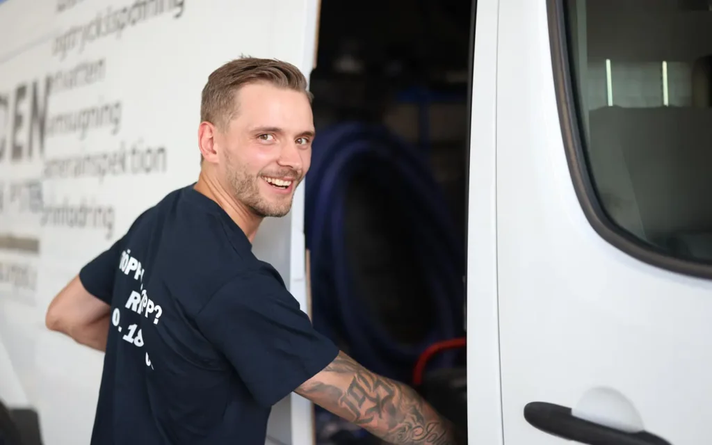 vårstädning avloppsrör